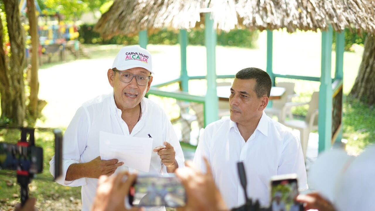 Alianza entre Dumek Turbay y Luis Carvajalino para la Alcaldía de Cartagena.