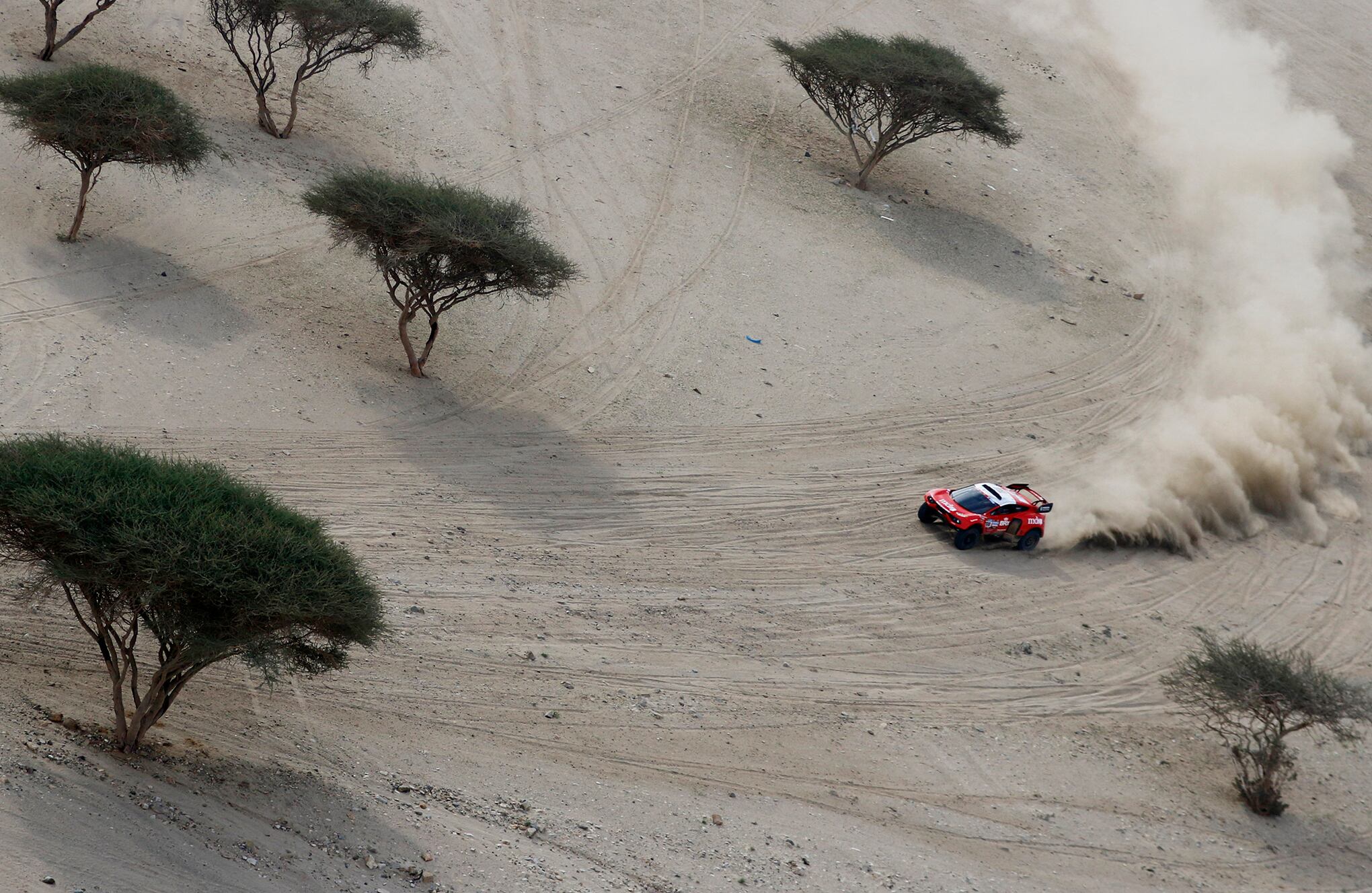 En imágenes : Los vehículos todoterreno compiten en el agotador Rally Dakar