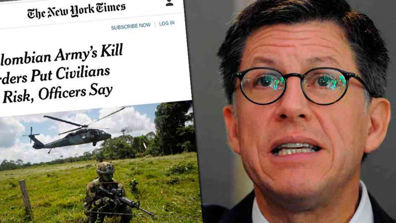 "El artículo del New York Times denuncia que habría un esfuerzo por parte del Comandante del Ejército y el Ministerio de Defensa por reinstalar las políticas de incentivos que llevaron a los falsos positivos durante el gobierno de Uribe."