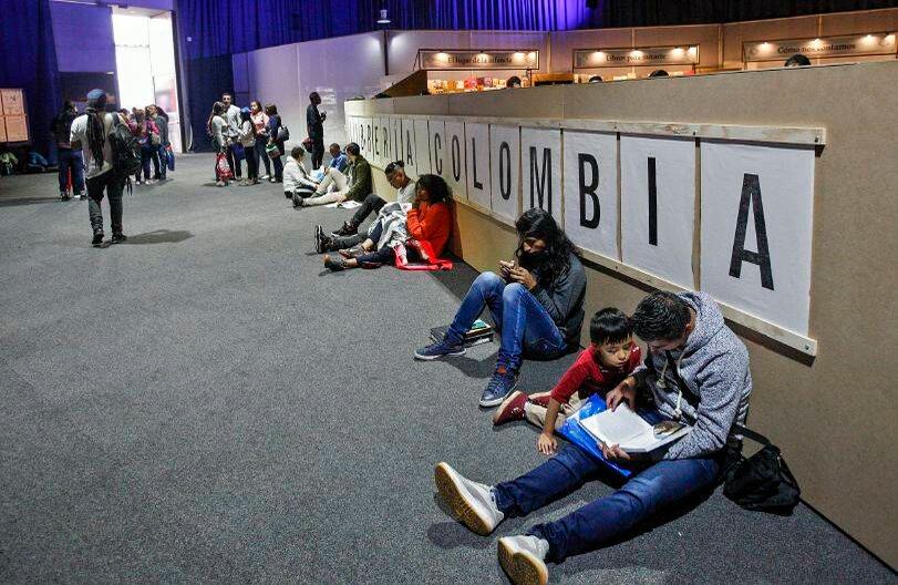Colombia, en su Bicentenario de independencia, fue el país invitado de la feria. FOTO: Johann Correcha / Semana