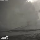 Este es el nivel de opacidad en el que ha permanecido el imponente volcán nevado del Ruiz.