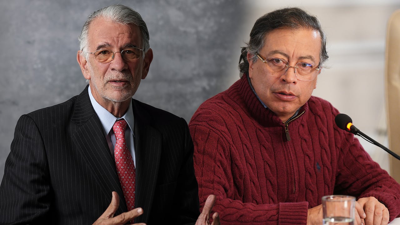 Eduardo Verano y Gustavo Petro.