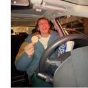 Para sorpresa de muchos, el domicilio llegó hasta el lugar donde se encontraba en pleno trancón Camilo Pugliato. Foto: @pugliato