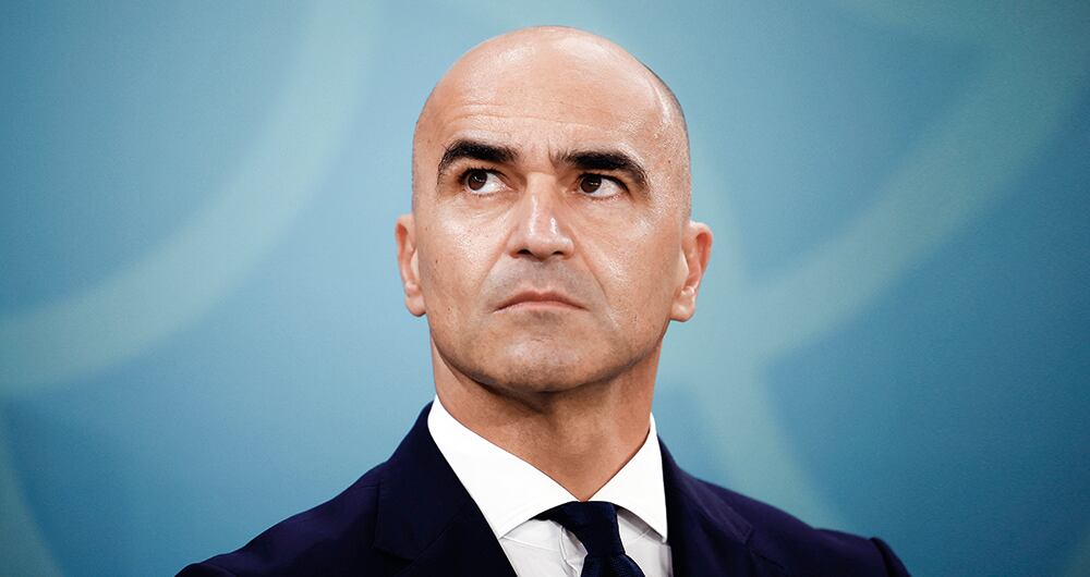 Roberto Martínez, técnico de Bélgica. 