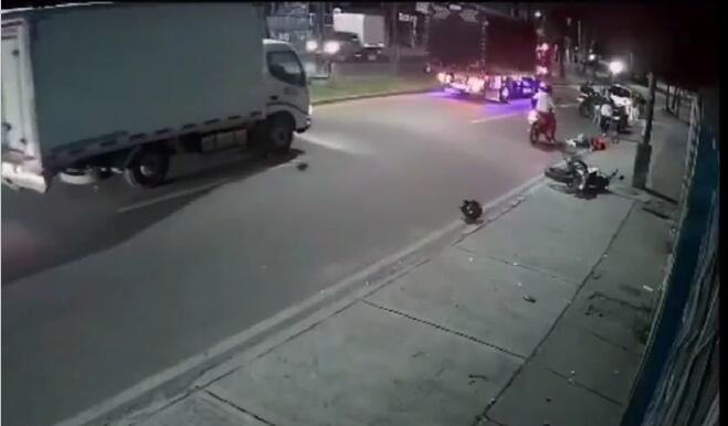 Tras el accidente la mujer huyó del lugar.