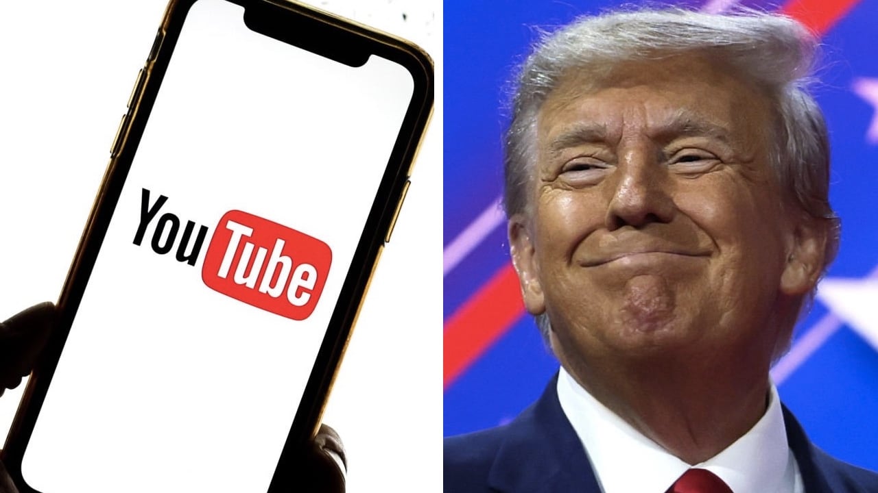 El expresidente Donald Trump fue penalizado en YouTube por publicar contenido que iba en contra del reglamento de la plataforma de video