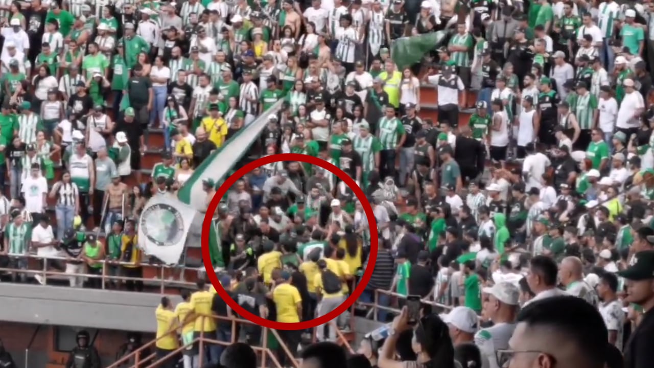 La pelea se produjo cuando el partido ya estaba 5-0