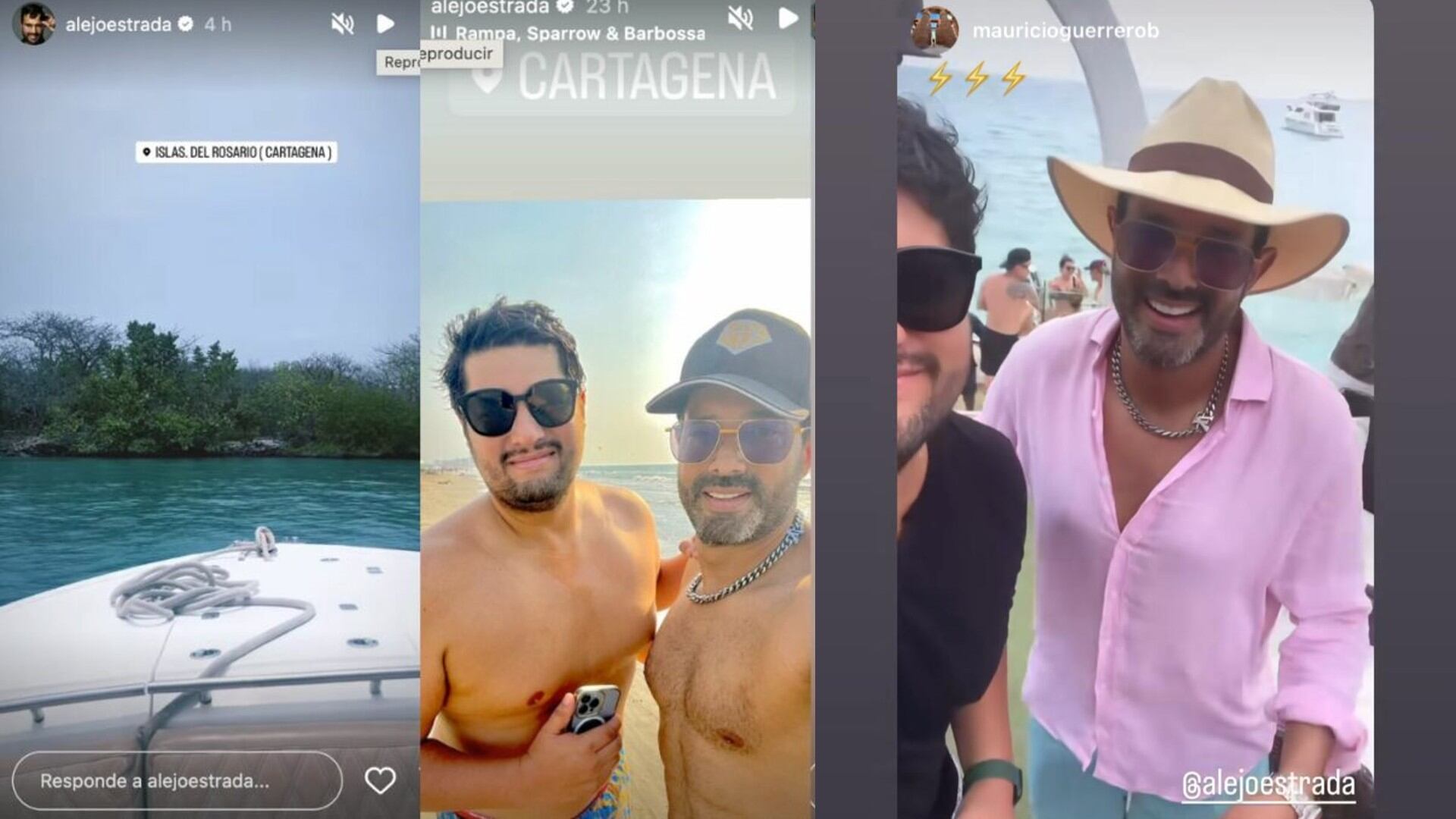 Alejandro Estrada de viaje.