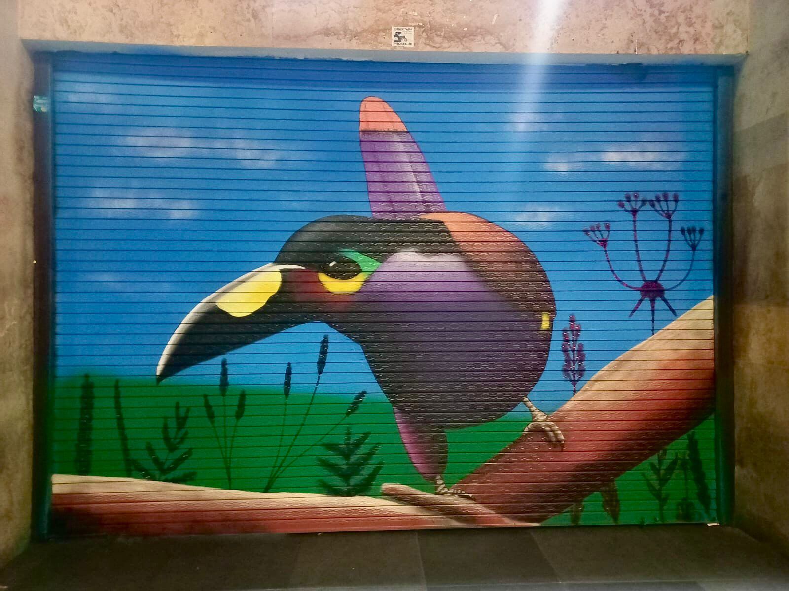 La Candelaria le apuesta al grafiti sostenible, una galería abierta.