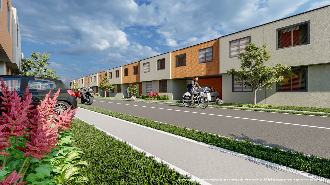 Ciudadela Villa del Rio, un proyecto de casas ubicado sobre la vía Panamericana que lleva de Cali a Popayán.
