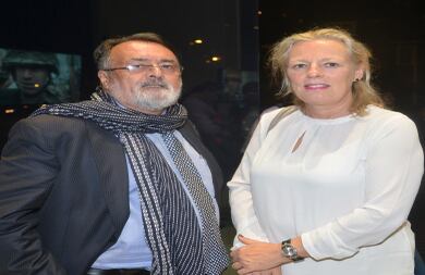 Gonzalo Sánchez y Marie Andersson.