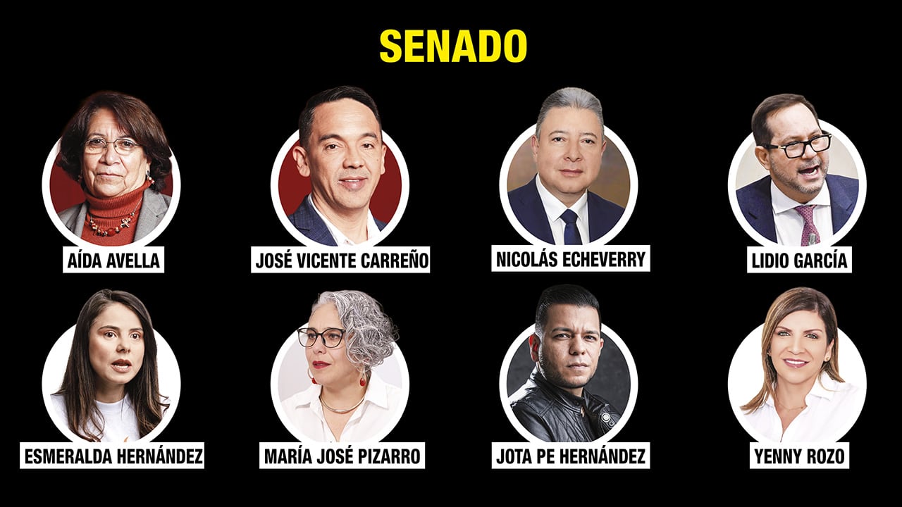 Senadores que mostraron su interés de escuchar a quienes han sido blanco de la violencia en Colombia.