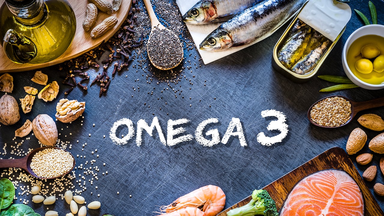 El omega-3 es una grasa saludable para el organismo.