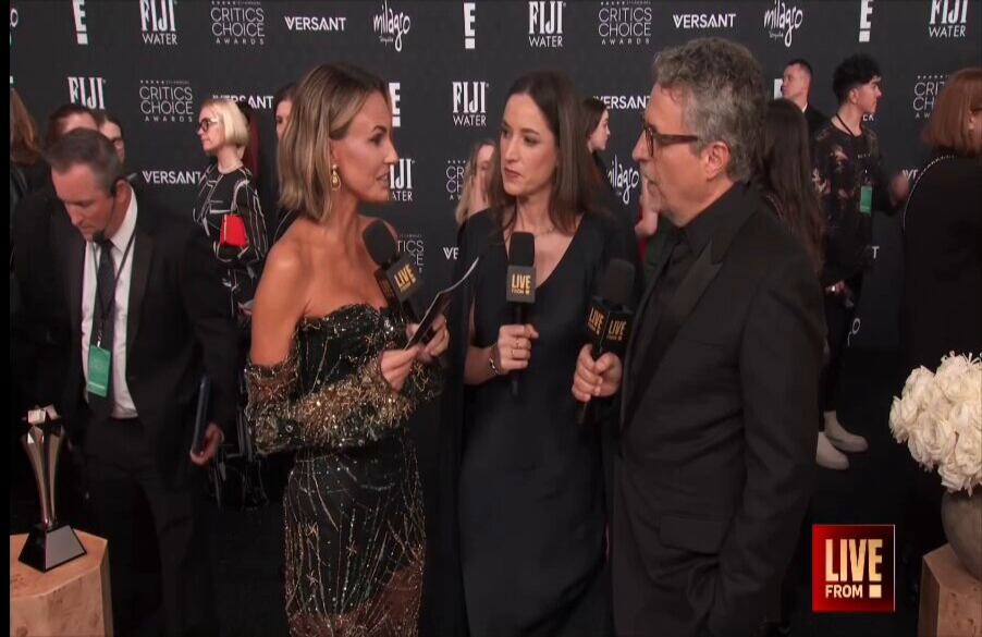 El premio a “Mejor Película Extrajera” fue entregado en plena alfombra roja y sin previo aviso.