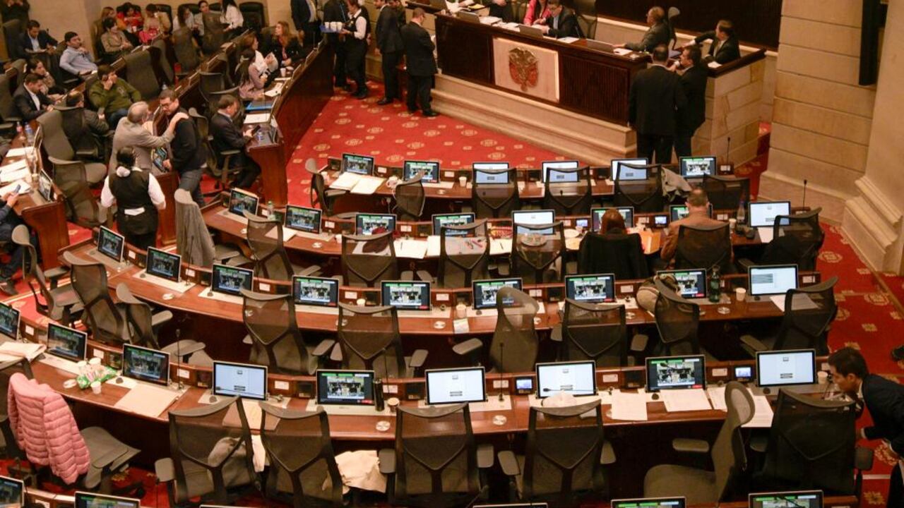 Ausentismo en el Congreso.