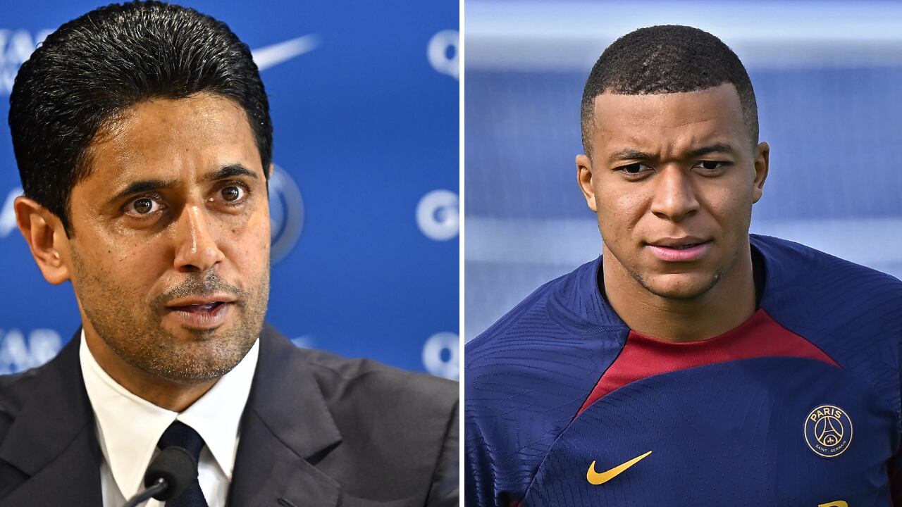 Al Khelaifi estuvo presente en el sorteo de la Champions League.