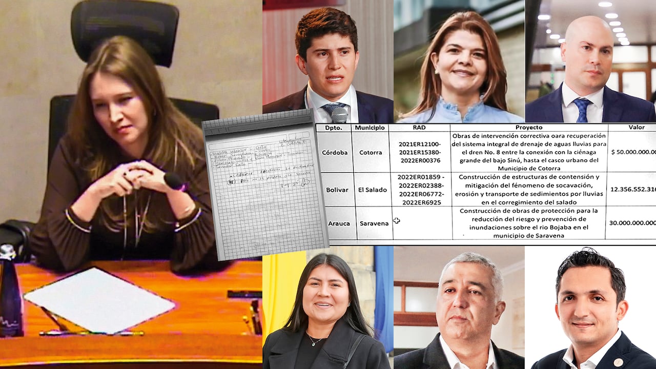En la foto: María Alejandra Benavides, Wadith Manzur, Liliana Bitar, Julián Peinado, Karen Manrique, Juan Diego Muñoz y Juan Pablo Gallo.