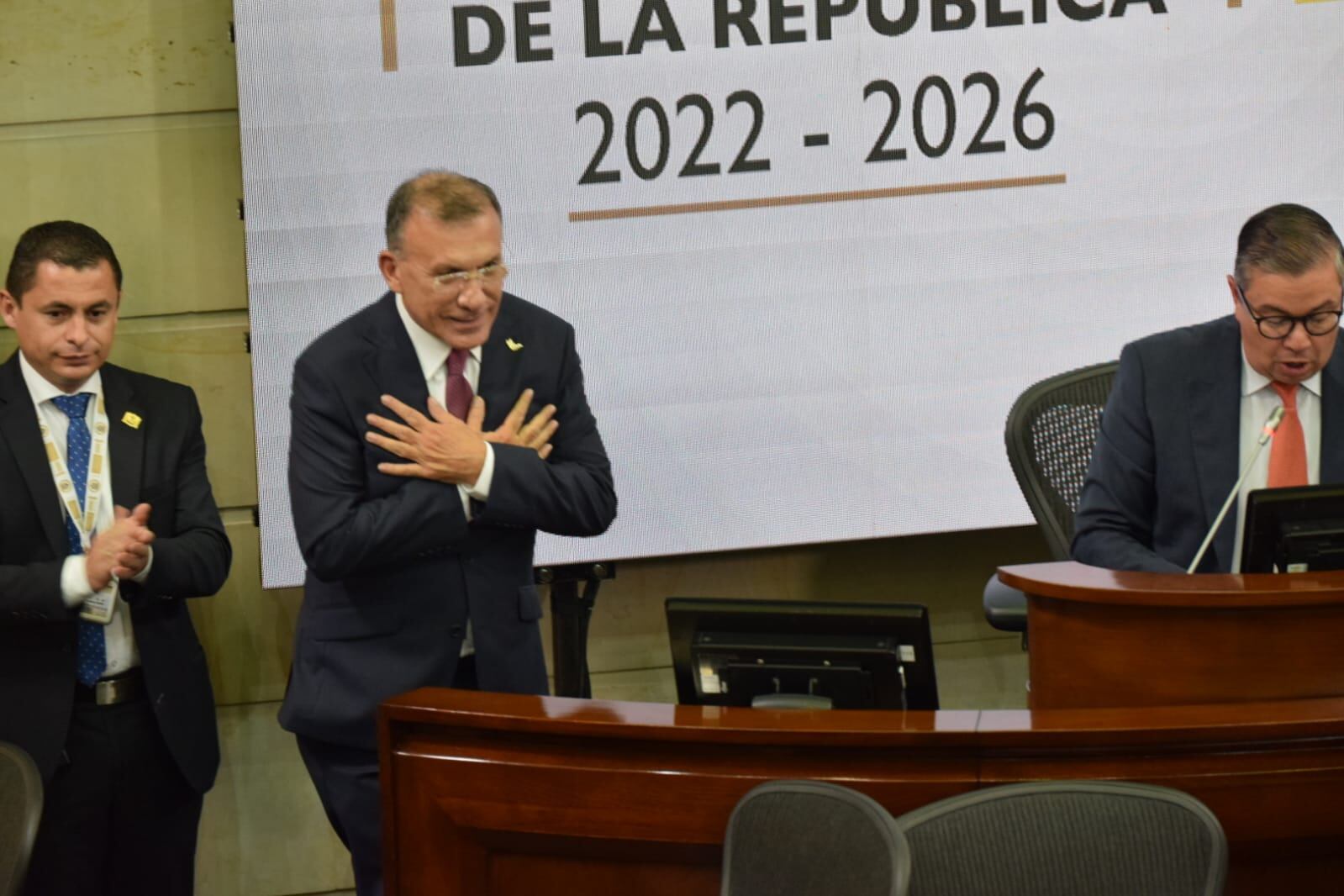 Roy Barreras Presidente del Senado Posesión