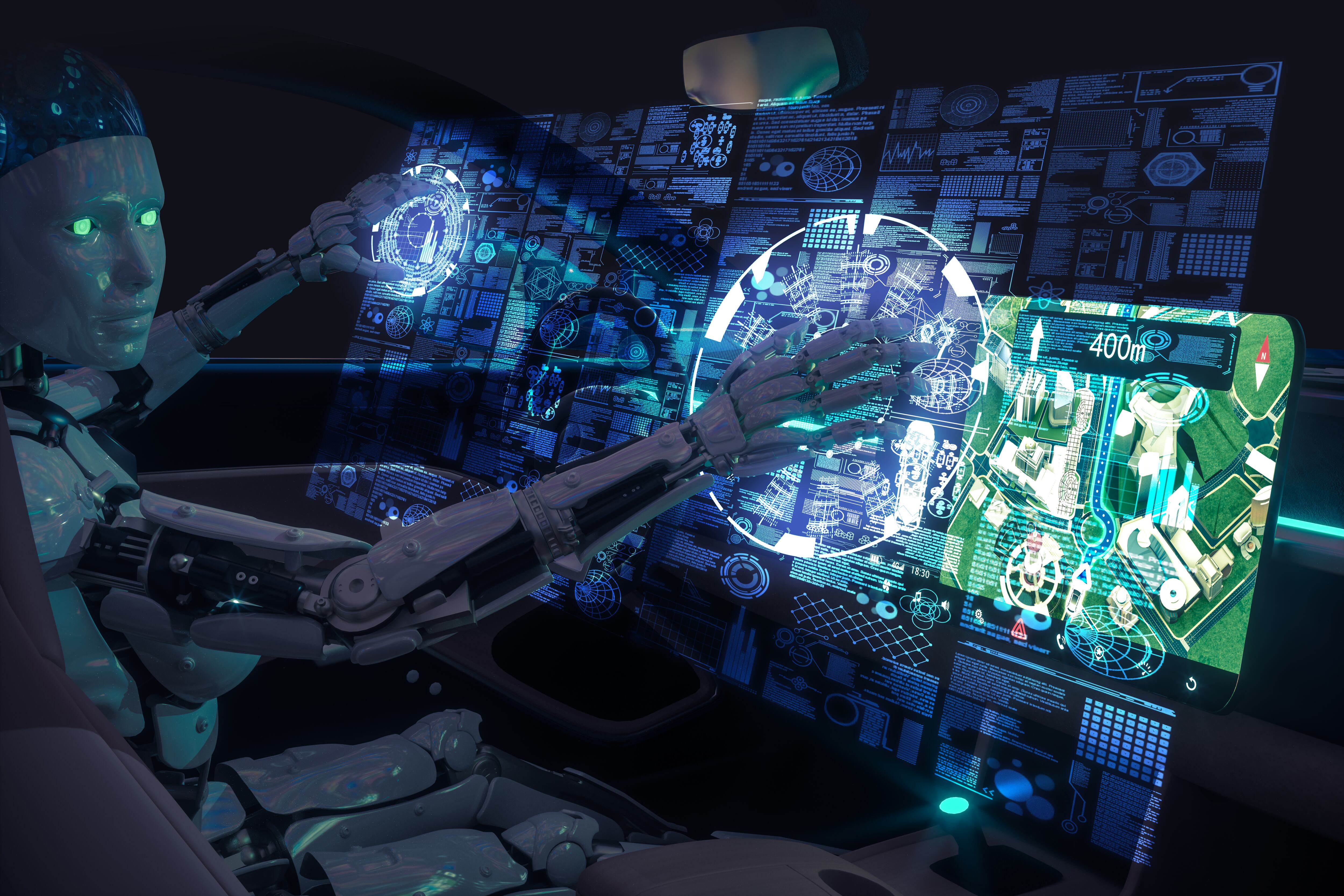 Automatic car speeding