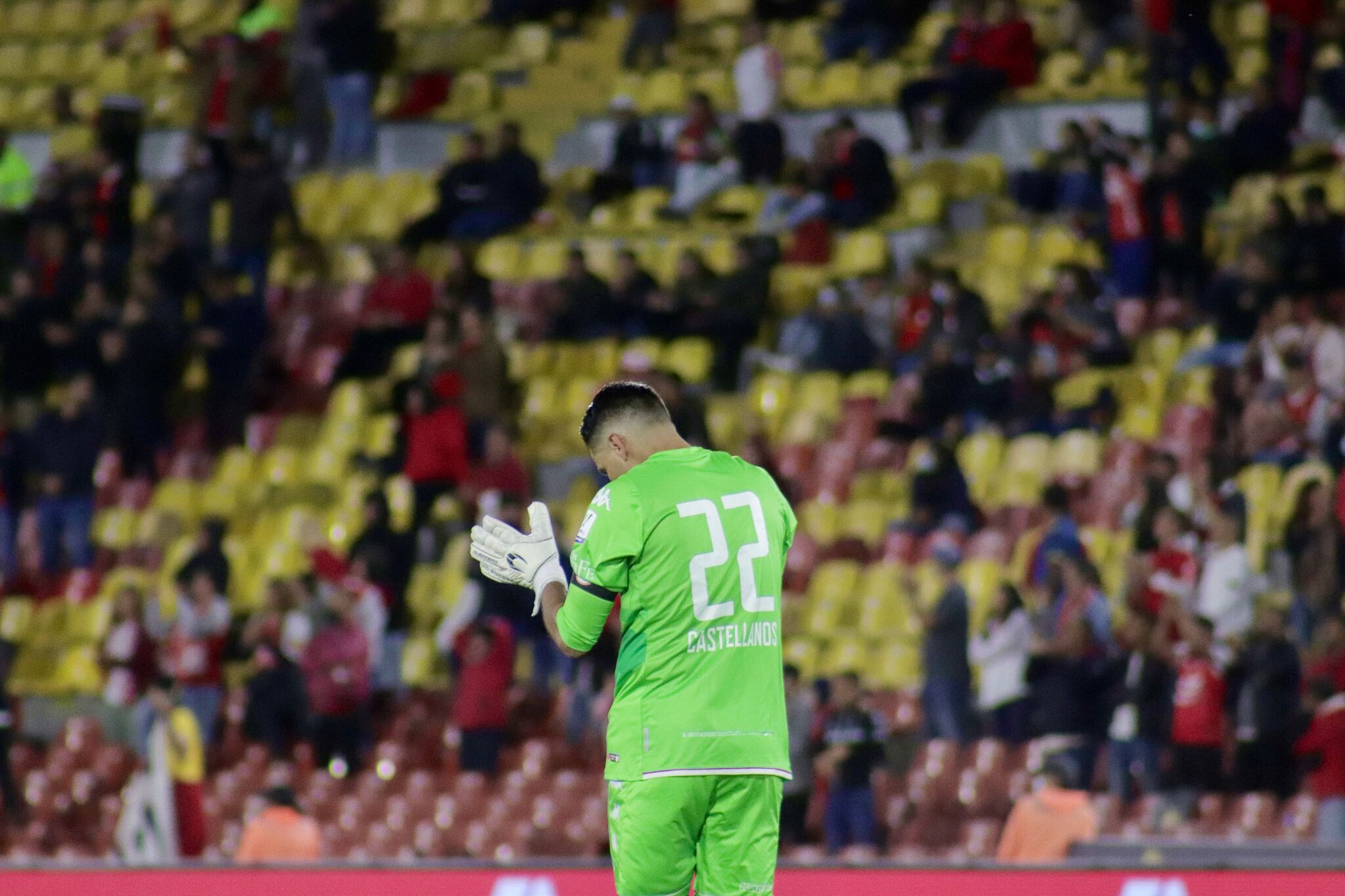 Castellanos lleva 8 años en la institución bogotana