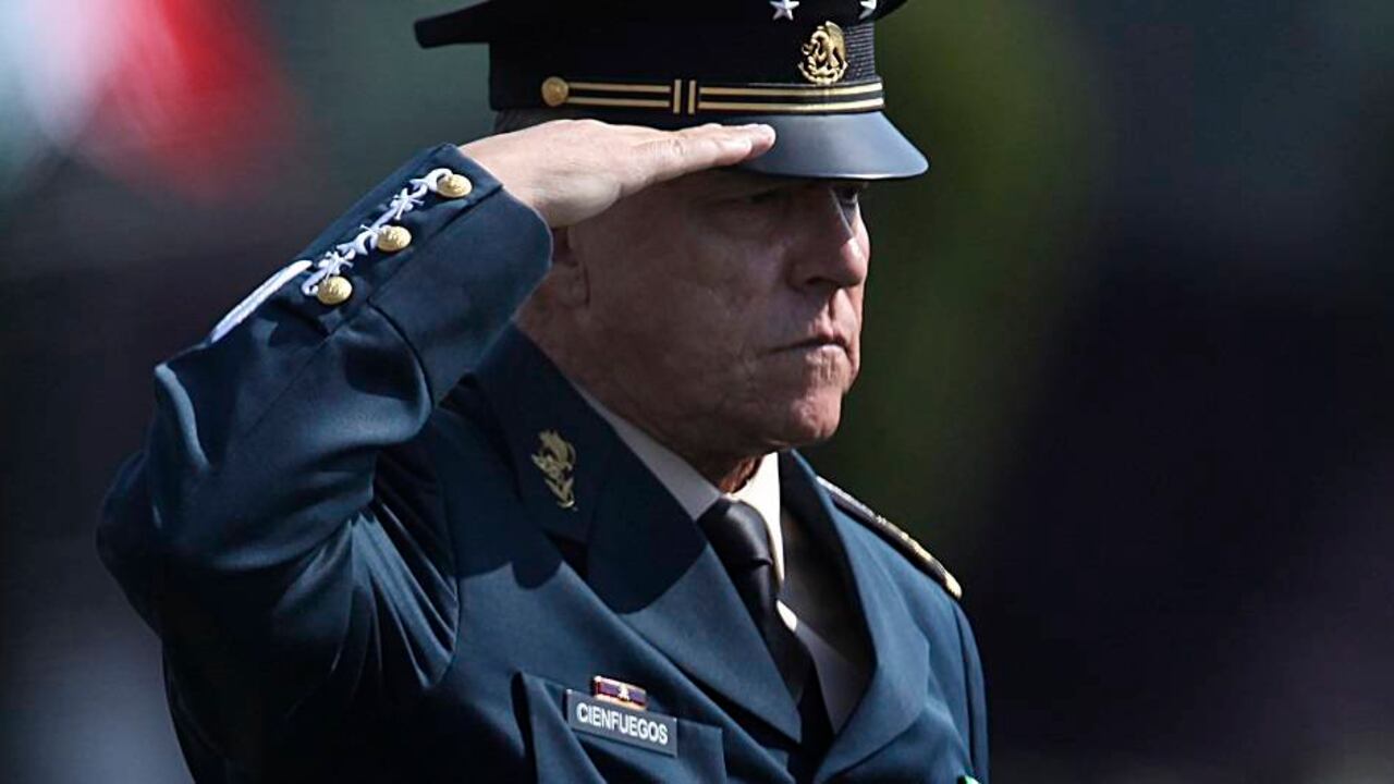 Salvador Cienfuegos, exministro de Defensa de México.