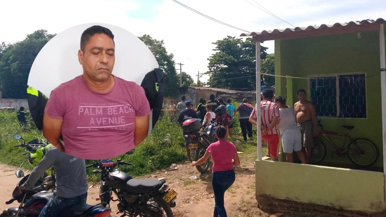 Fabián Quintero Ramírez capturado por asesinar a un menor de 10 años en Malambo, Atlántico.