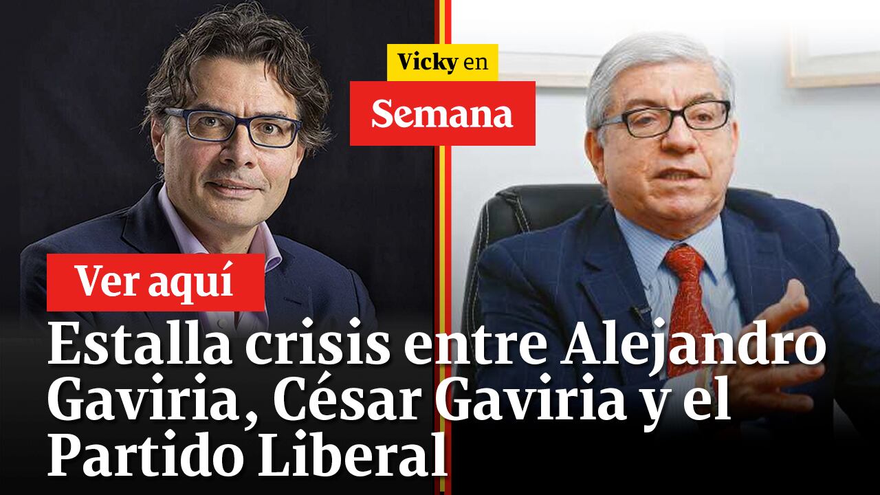 Estalla crisis entre Alejandro Gaviria, César Gaviria y el Partido Liberal