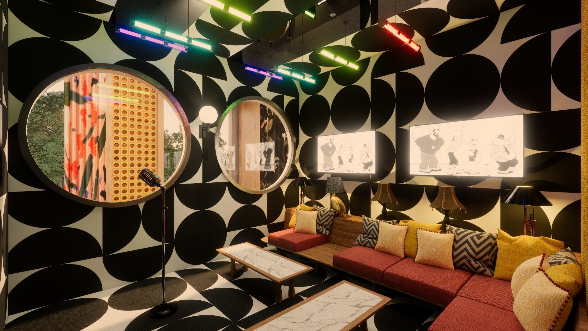 El proyecto contará con espacios modernos de trabajo y entretenimiento, ideales para huéspedes y locales.