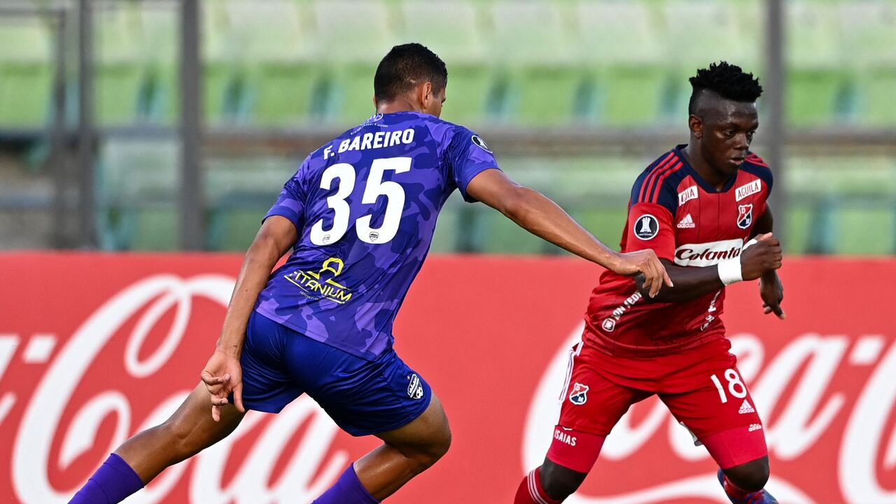 Imagen del partido entre Metropolitanos e Independiente Medellín, por la fecha 5 de la Copa Libertadores 2023.