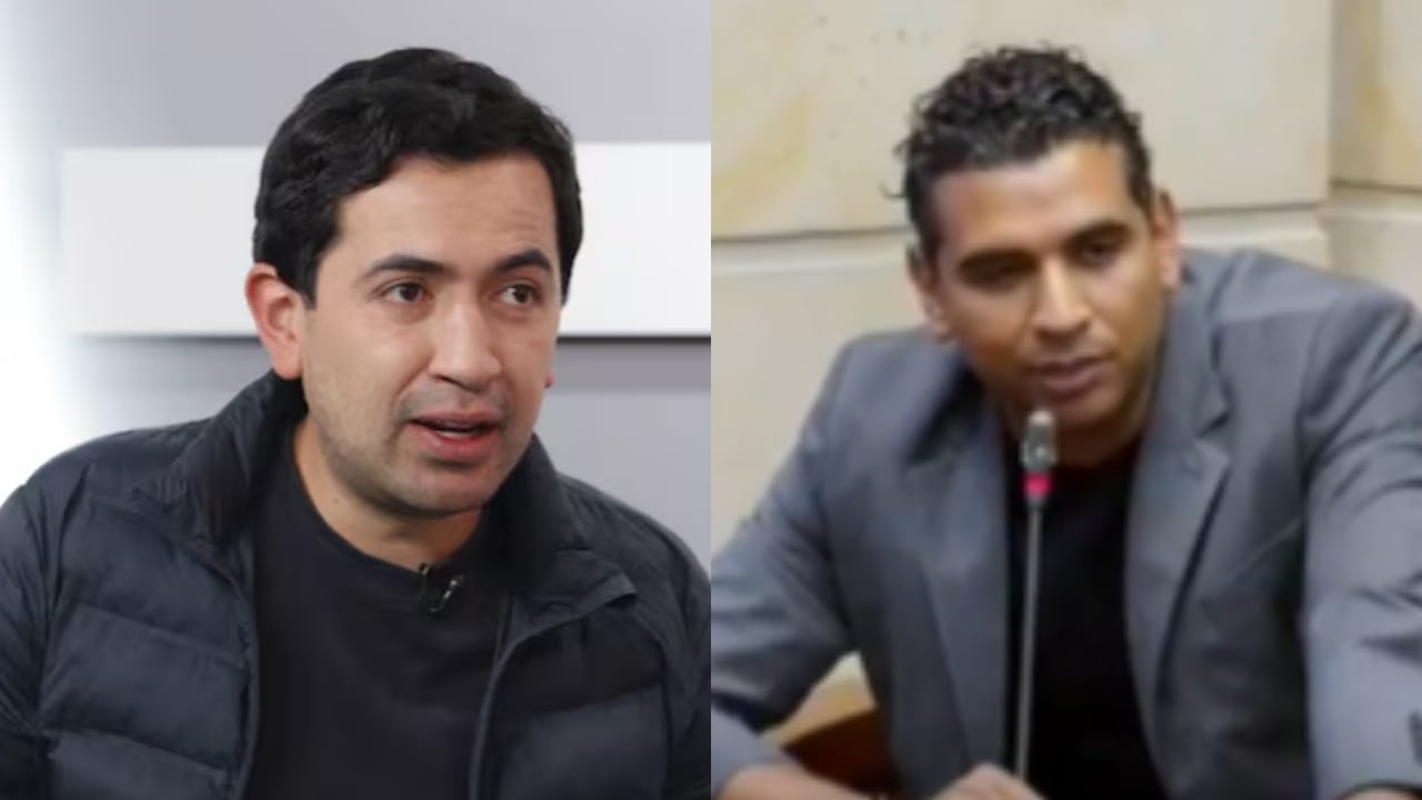 De izquierda a derecha: Daniel Briceño y David Racero.