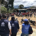 La situación de desplazamiento obedece a enfrentamientos armados