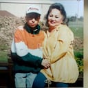 Michael Corleone Blanco y su mamá Griselda Blanco.