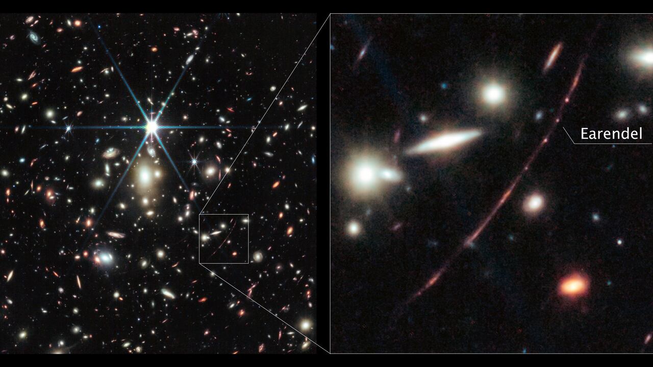 Earendel es la estrella más lejana jamás detectada.