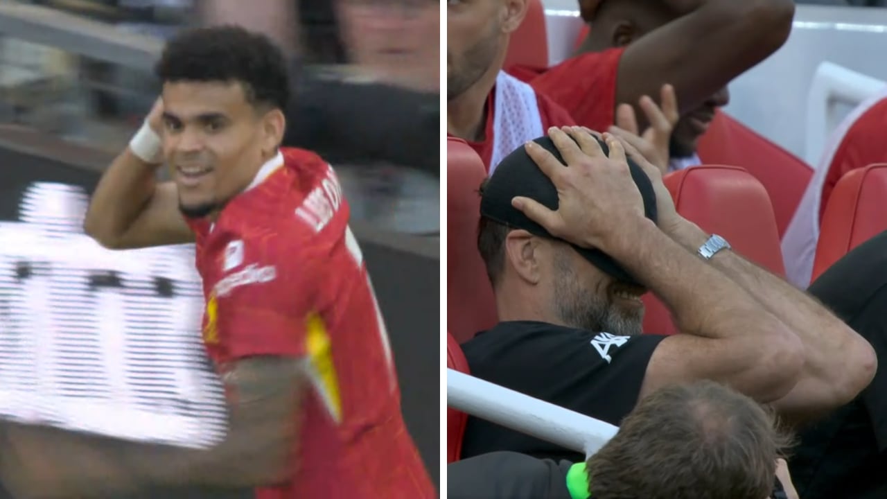 Luis Díaz y Jürgen Klopp compartieron por última vez en Liverpool