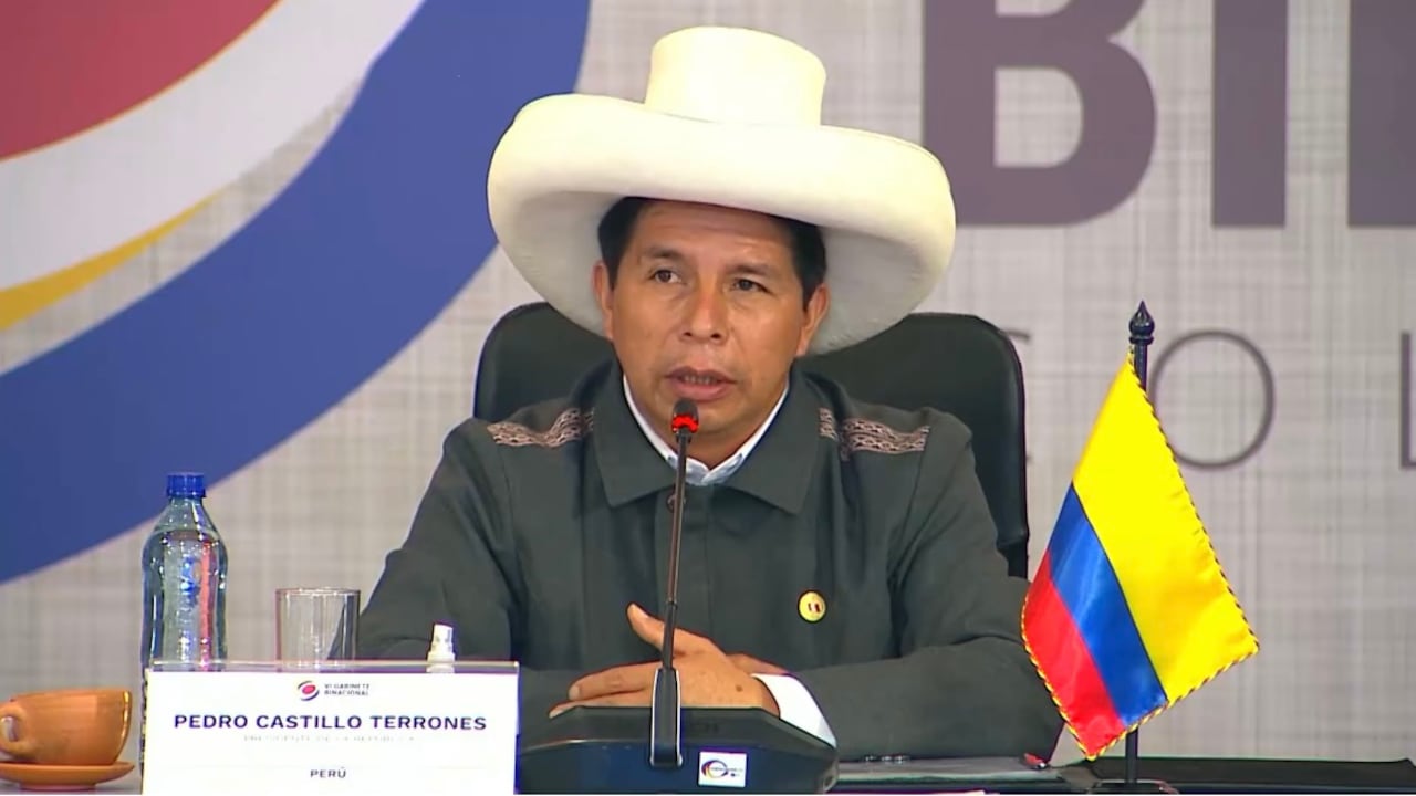 Pedro Castillo, presidente de Perú