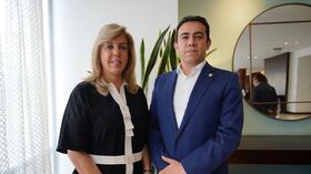 Clara Luz Roldán y Alexander Vega