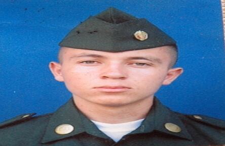 El soldado Josué Daniel Calvo fue privado de la libertad el 20 de abril de 2009 en el sitio El Encanto, de Vista Hermosa, en Meta, donde guerrilleros de las Farc atacaron a militares del Batallón de Contraguerrilla 119.