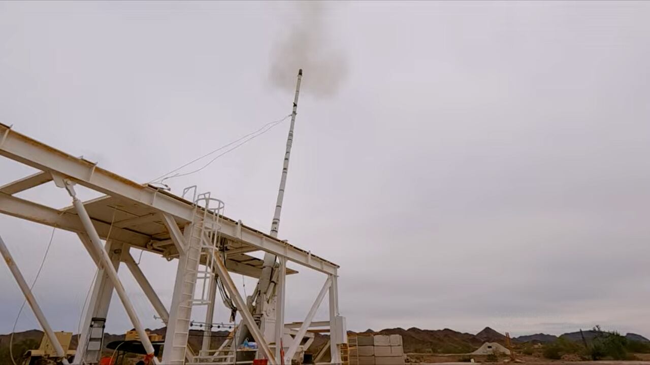 Video: el sorprendente cañón espacial que podrá en órbita satélites en 10 minutos