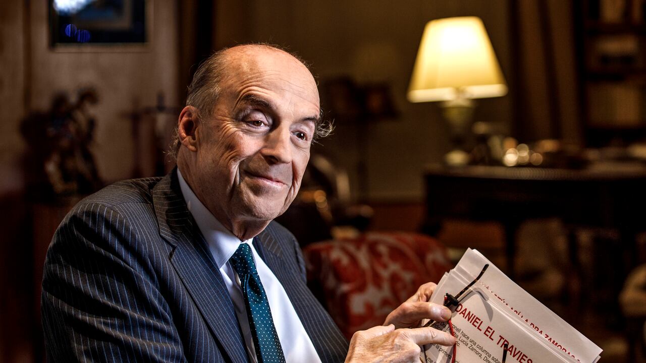 Alvaro Leyva, suspendido canciller de la República.