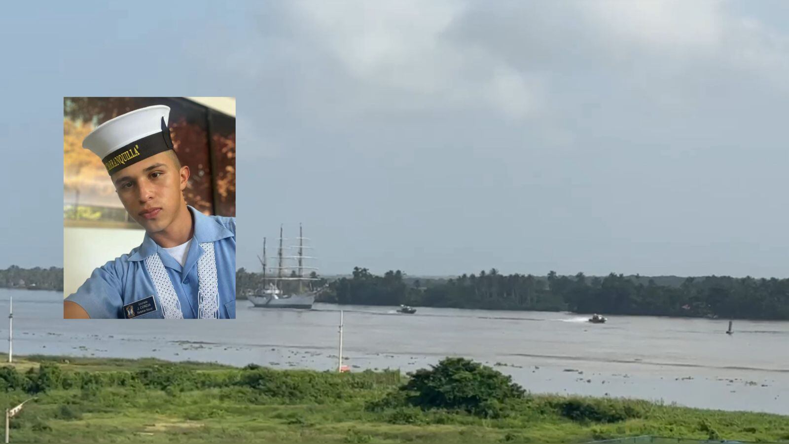 En esta zona encontraron el cuerpo sin vida del Grumete de la Armada Nacional.