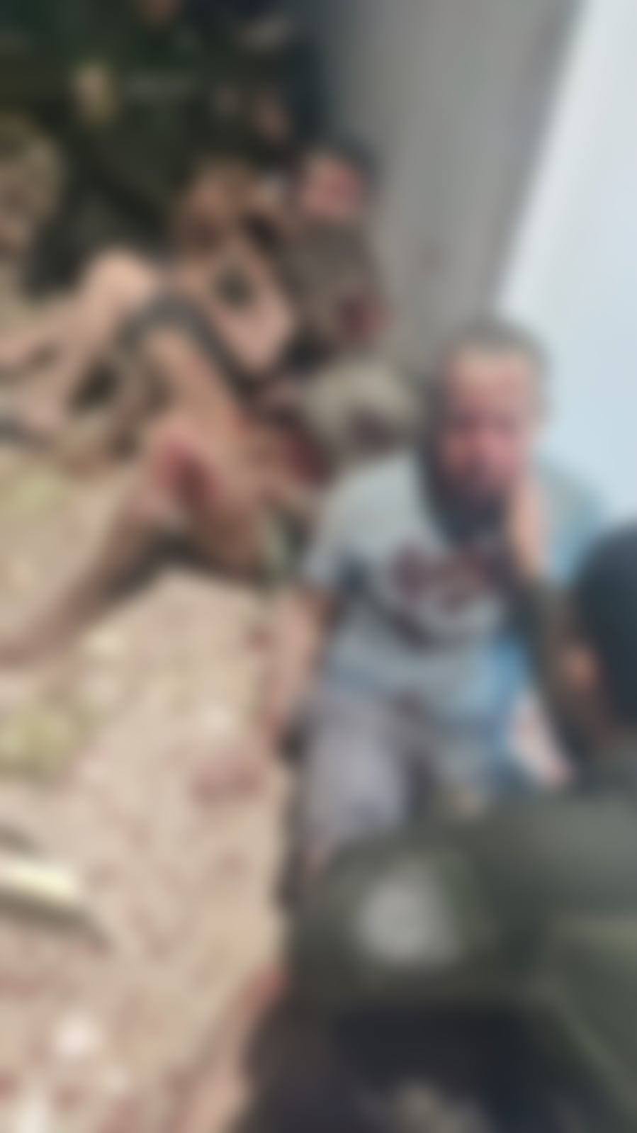 Heridos tras el ataque terrorista en Cúcuta.