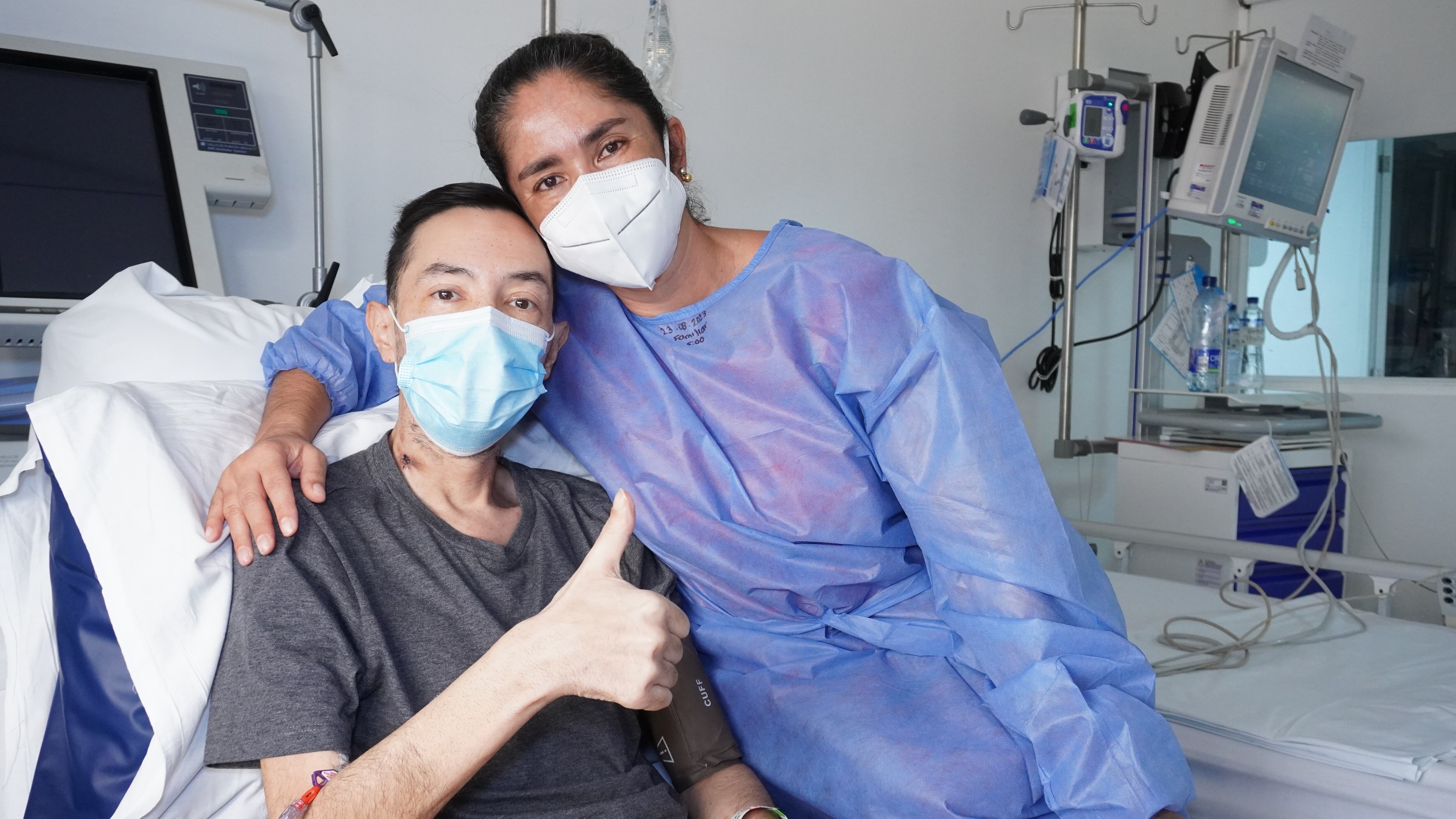 Primer trasplante de pulmón en Santander.