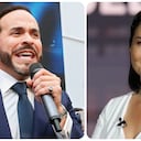 Abelardo de la Espriella y Keiko Fujimori