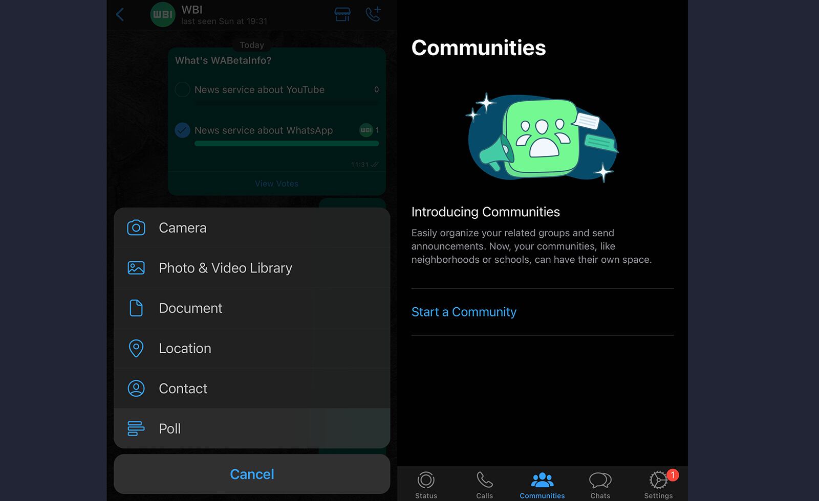 WhatsApp lanzó una actualización para los usuarios de iPhone.