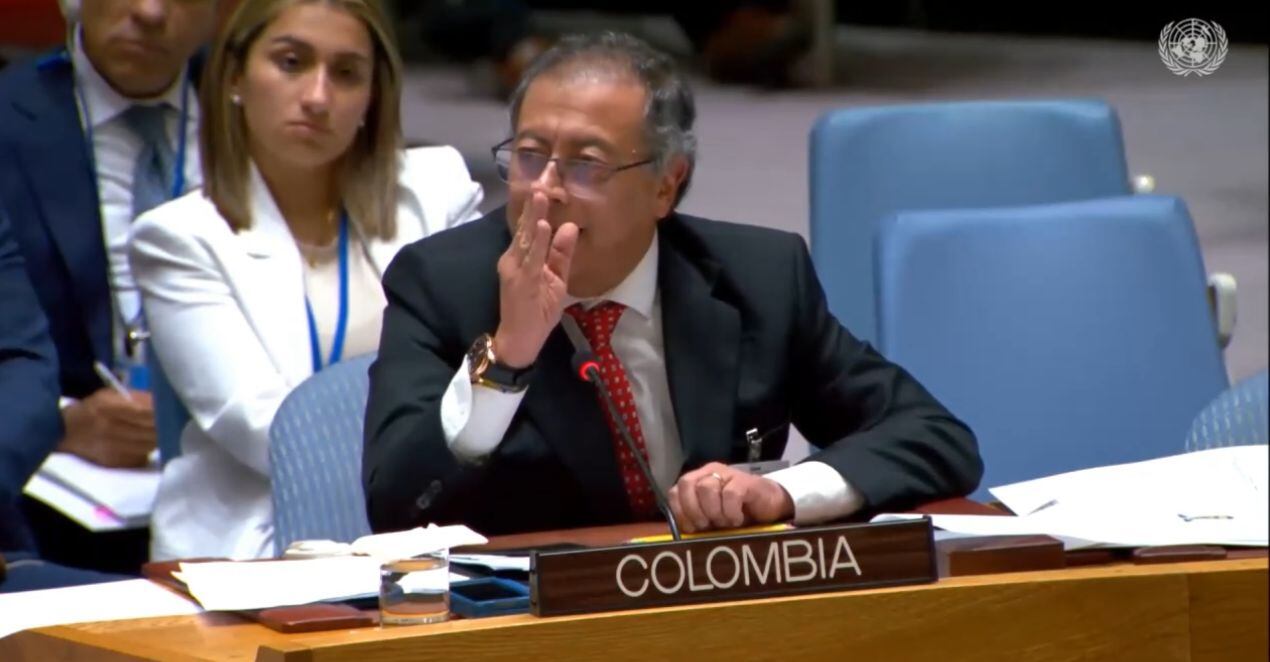 El presidente Petro interviene ante la ONU