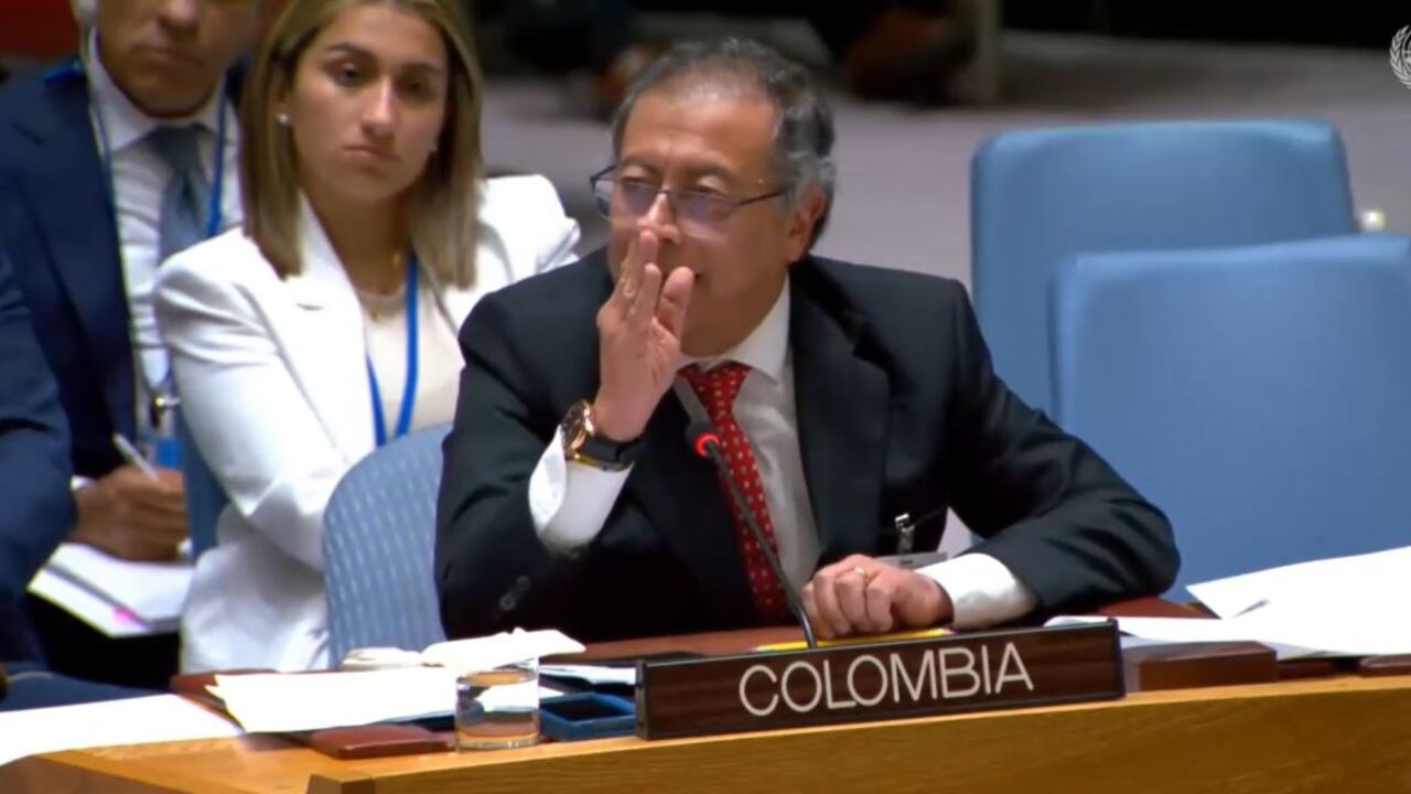 El presidente Petro interviene ante la ONU