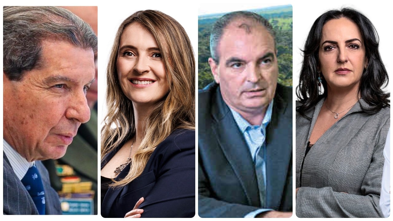 José Félix Lafaurie, Paloma Valencia, Aurelio Iragorri y María Fernanda Cabal.