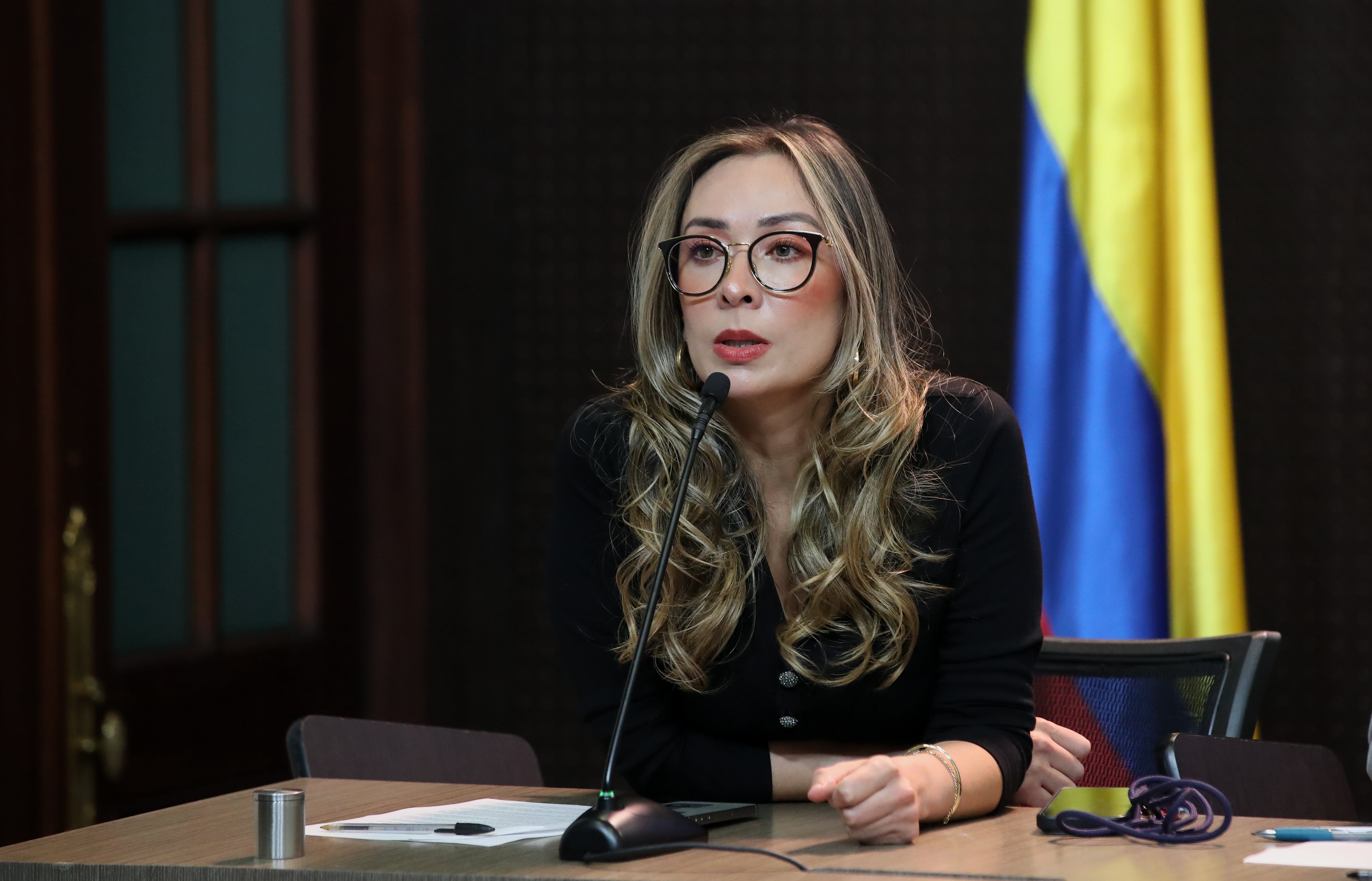 Katherine Miranda representante de la Alianza Verde 
Bogota febrero 19 del 2025
Foto Guillermo Torres Reina - SEMANA