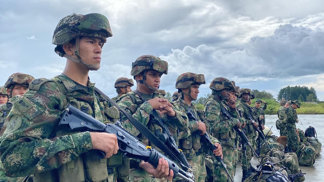 Llegada de tropas del Ejército al Cauca.