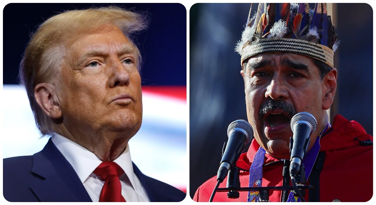 Donald Trump y Nicolás Maduro